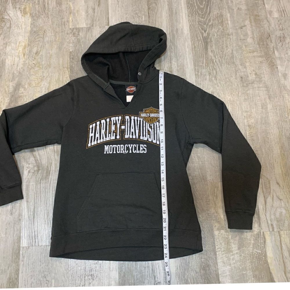 Classic Harley Davidson gray pullover hoodie With logo Oconomowoc Wi on … - Picture 15 of 16